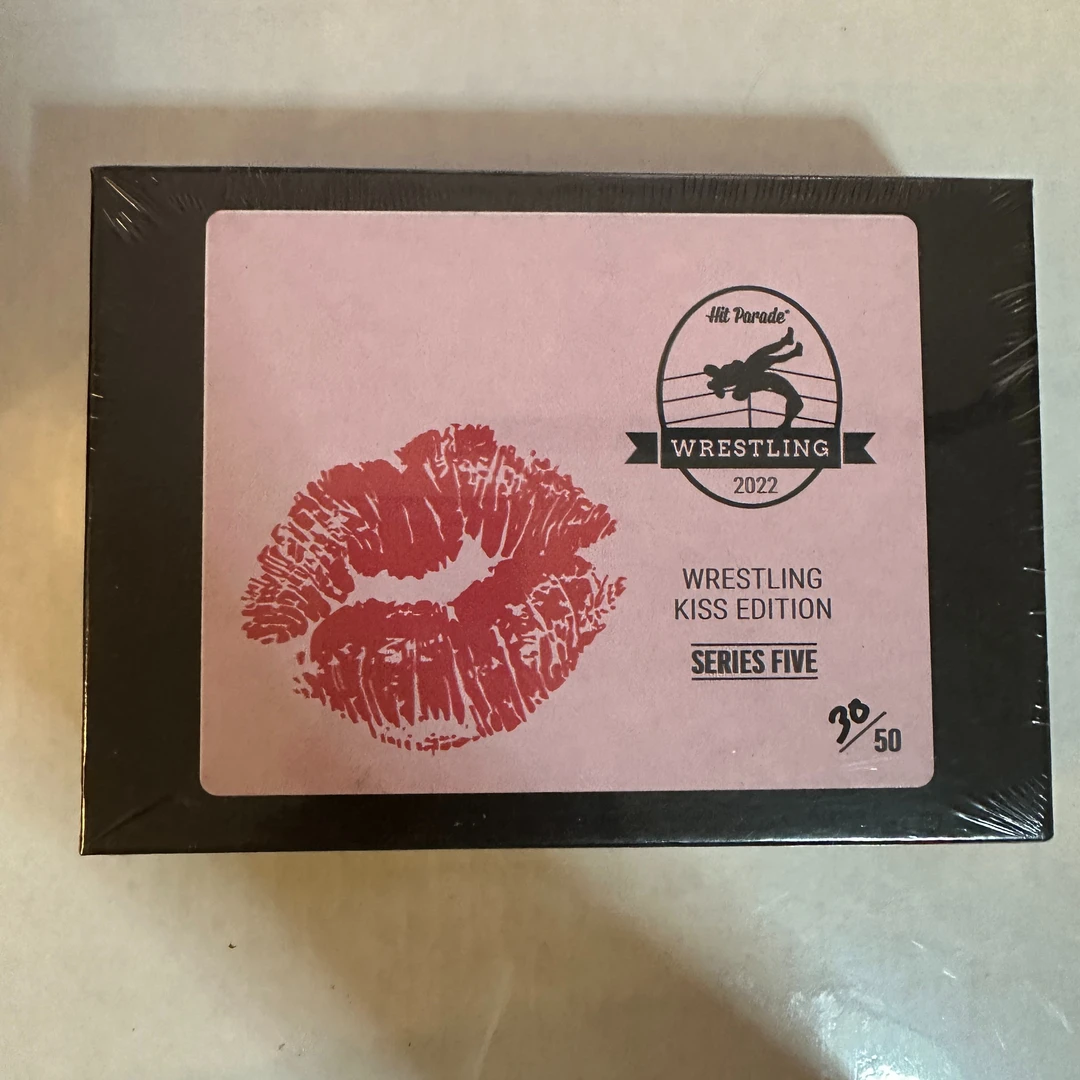 唇印签字 拆盒 wwe 2021-2022 摔跤 hit pad 盲盒 单盒 原箱