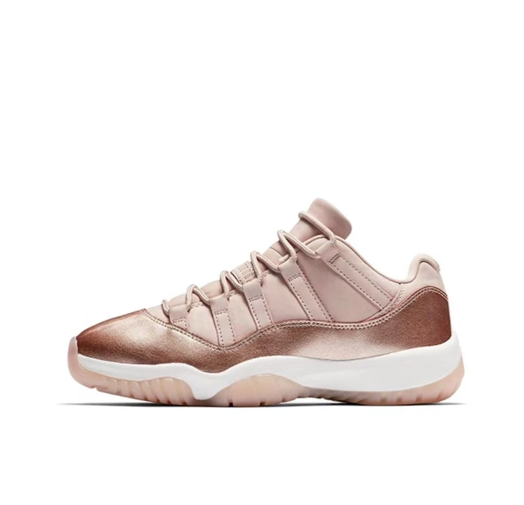 Air Jordan 11 Low AJ11 玫瑰金 粉色 低帮 篮球鞋 AH7860-105
