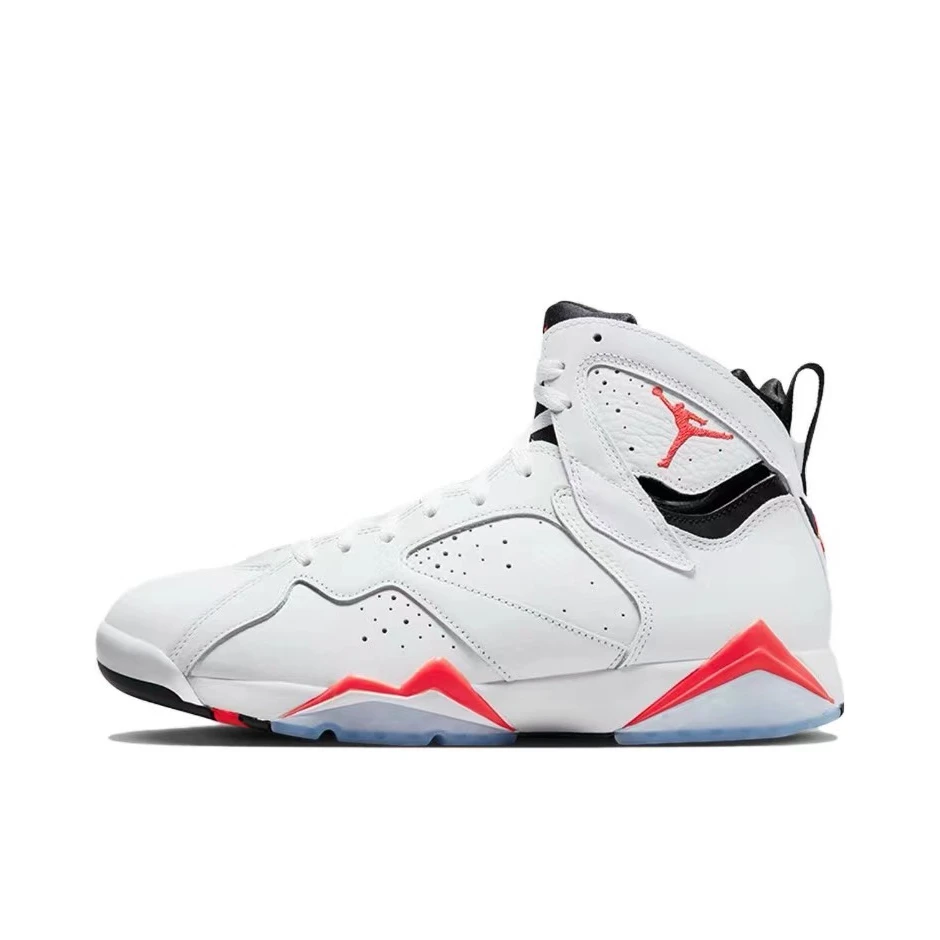 Air Jordan 7 AJ7 红外线 白红 高帮篮球鞋 CU9307-160