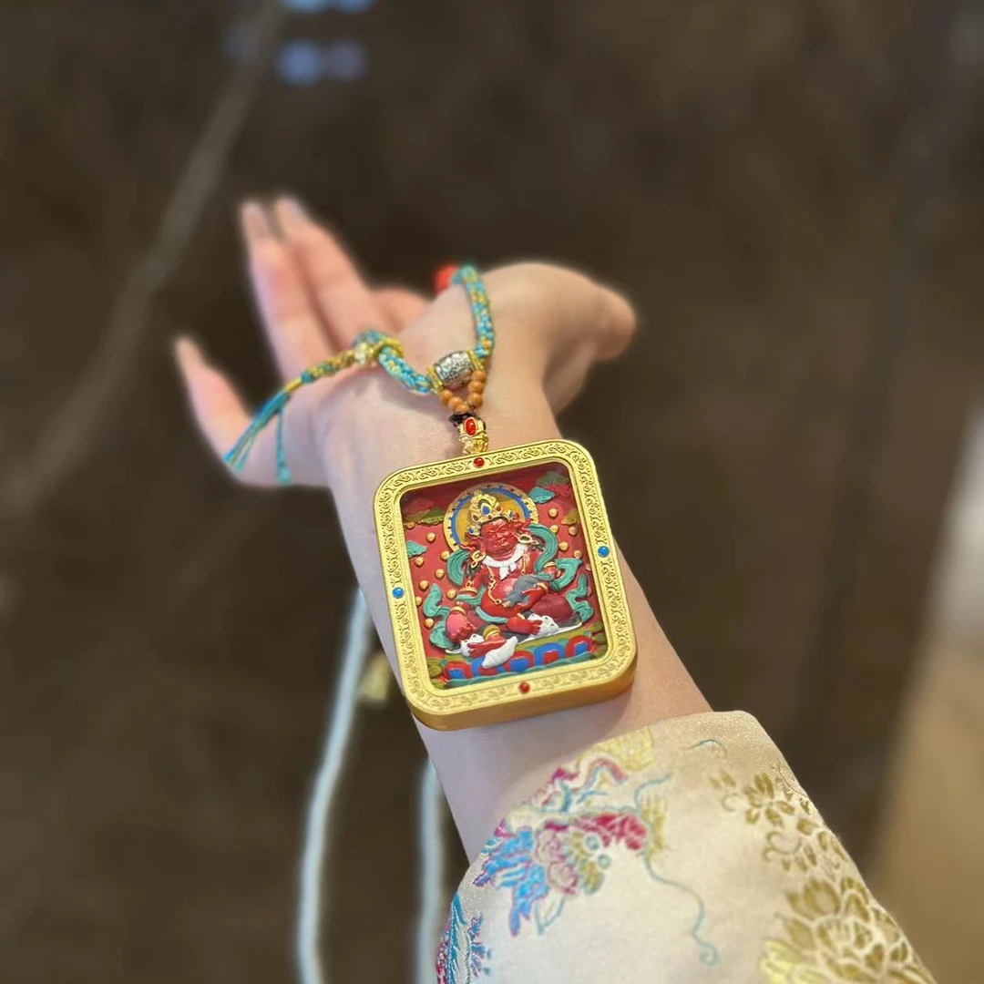 【莹莹专属】黄财神唐卡M9153