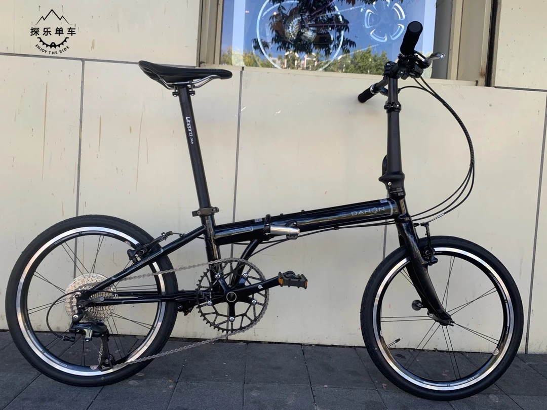 大行折叠车P8亮黑色改装版（无马甲线）