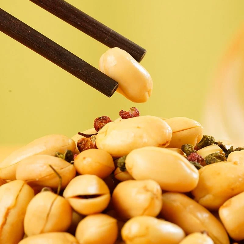 品味人家脱油花生仁香味麻辣味去壳花生下酒菜炒货休闲解馋零食