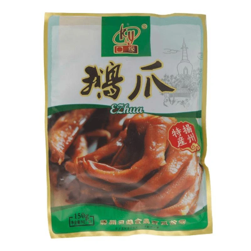 扬州特产口缘鹅爪卤味零食休闲小吃鹅肉类真空熟食鹅掌