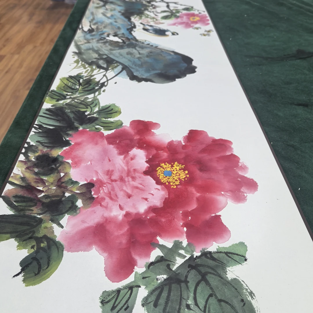 孙祺先生作品《花开富贵》