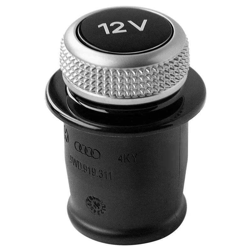 适用于奥迪全系A4L A6L Q5L A3 Q2Q3车载点烟器插头 点烟器装饰盖