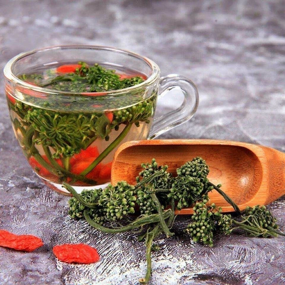 长白山人参花高年份