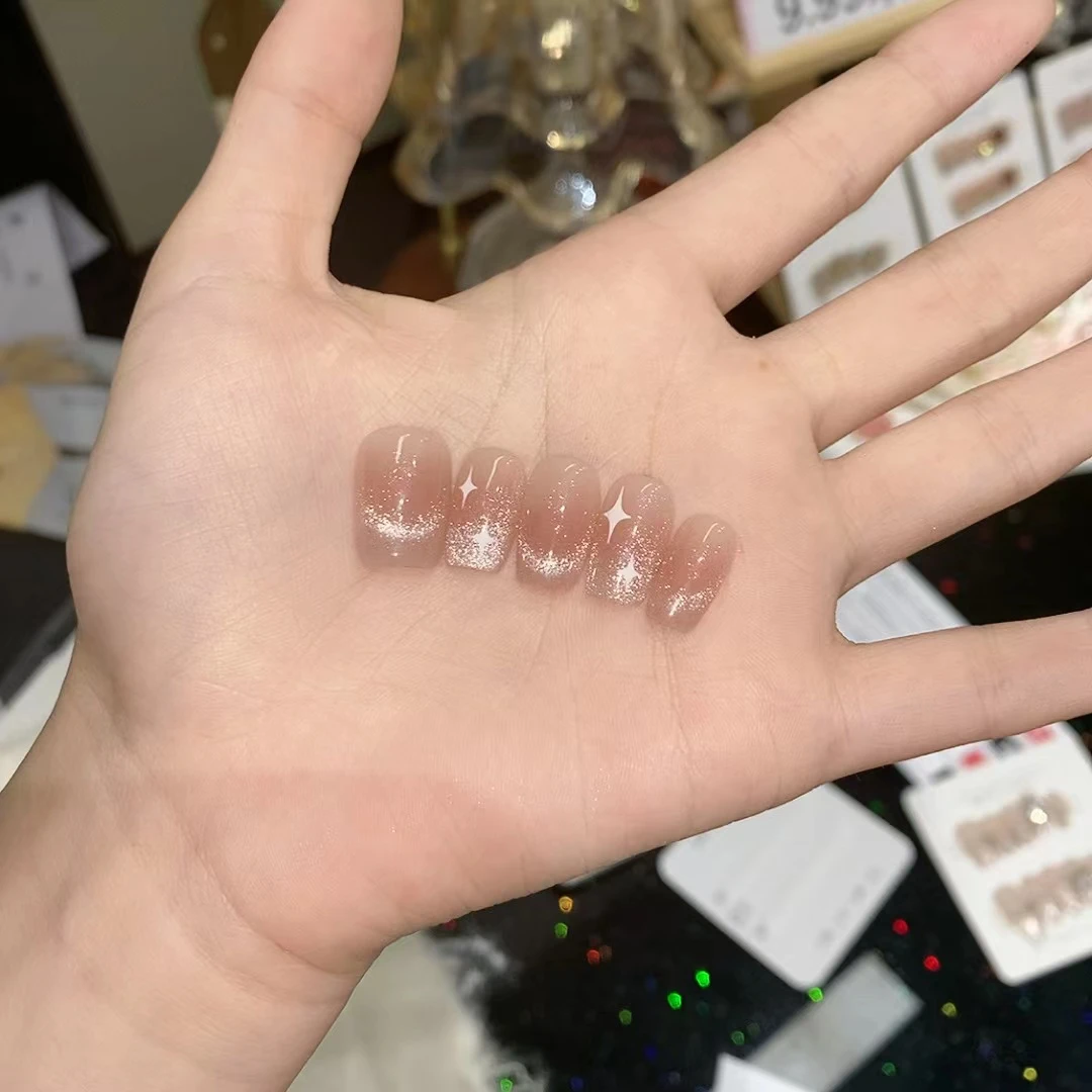 【雾都星语】高能感穿戴甲纯欲自然轻薄无痕长中短款全码发货