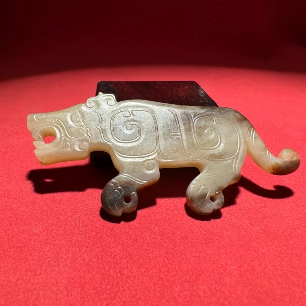 清晚期玉虎佩—HBG116272