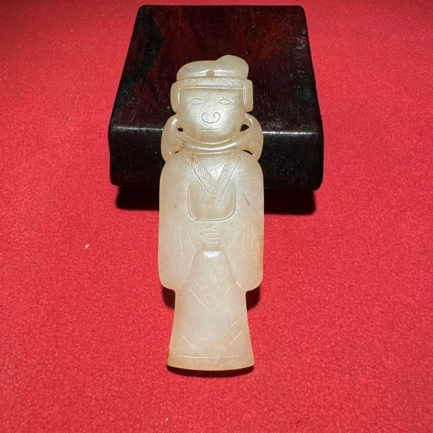 清晚期玉人佩—HBG128222