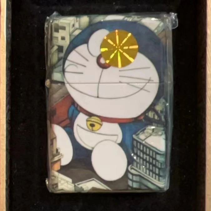 首领夜光蓝胖子煤油打火机ZR