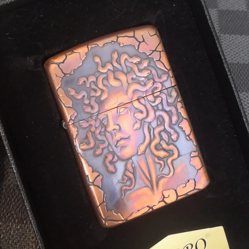 佐罗精雕全套紫铜 浮雕美杜莎ZR