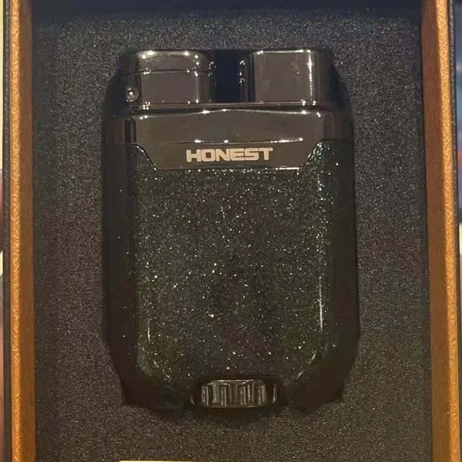 百诚BCZ798-1名流1 变色龙蓝绿金打火机ZR