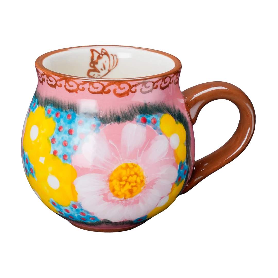 【SILESIA/出口原单】手绘樱花雪月-300ml嘟嘟杯