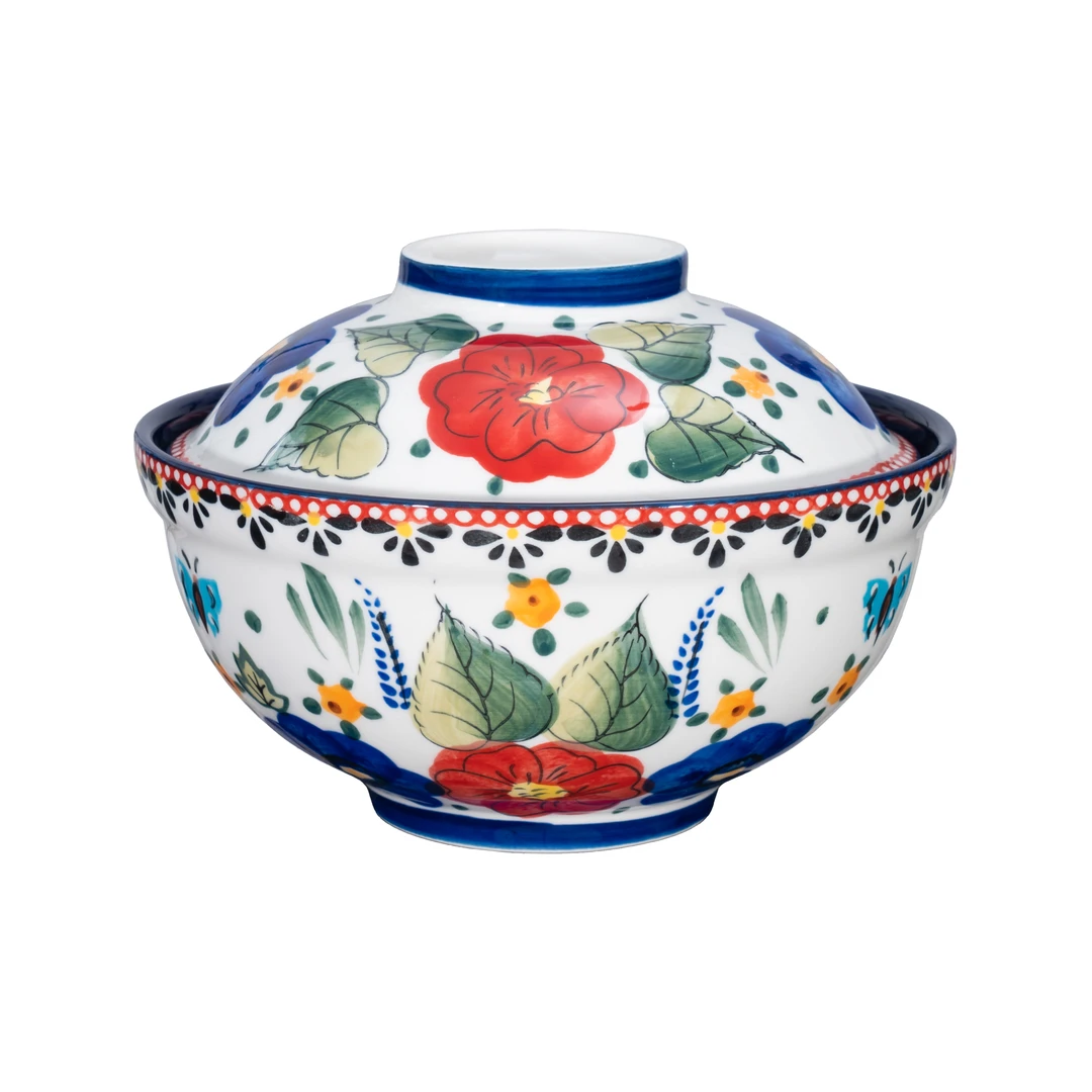 【SILESIA/出口原单】手绘西里西亚-6.5英寸盖碗