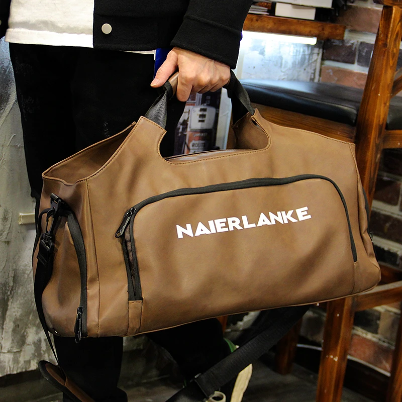 双11爆款短途行李包干湿分离健身包手提旅行包男士潮流单肩斜挎包