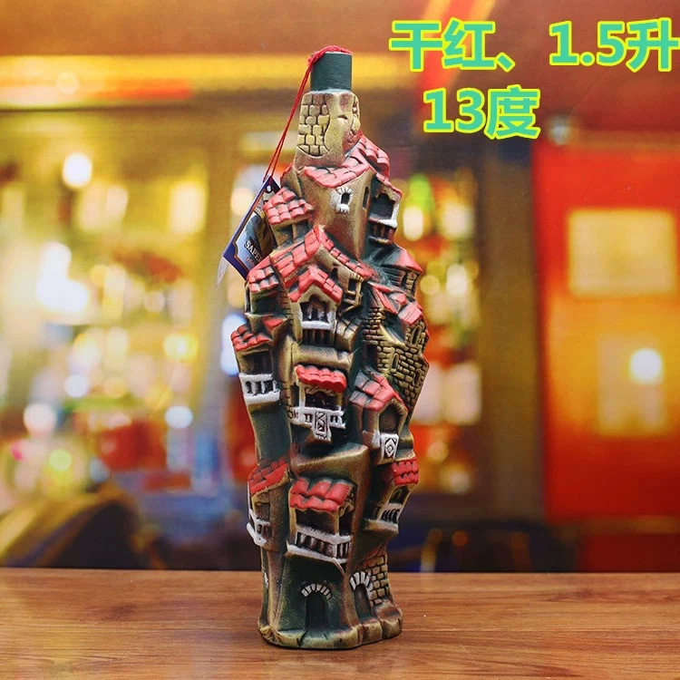21号大楼层陶罐酒格鲁吉亚进口干红葡萄酒1500ml