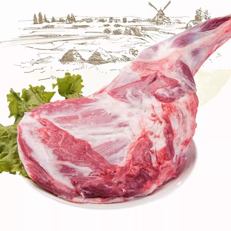 【盐碱地草原—高品质羊前腿】甘肃祁连山冰川散养跑滩羊3/4/6/8/斤