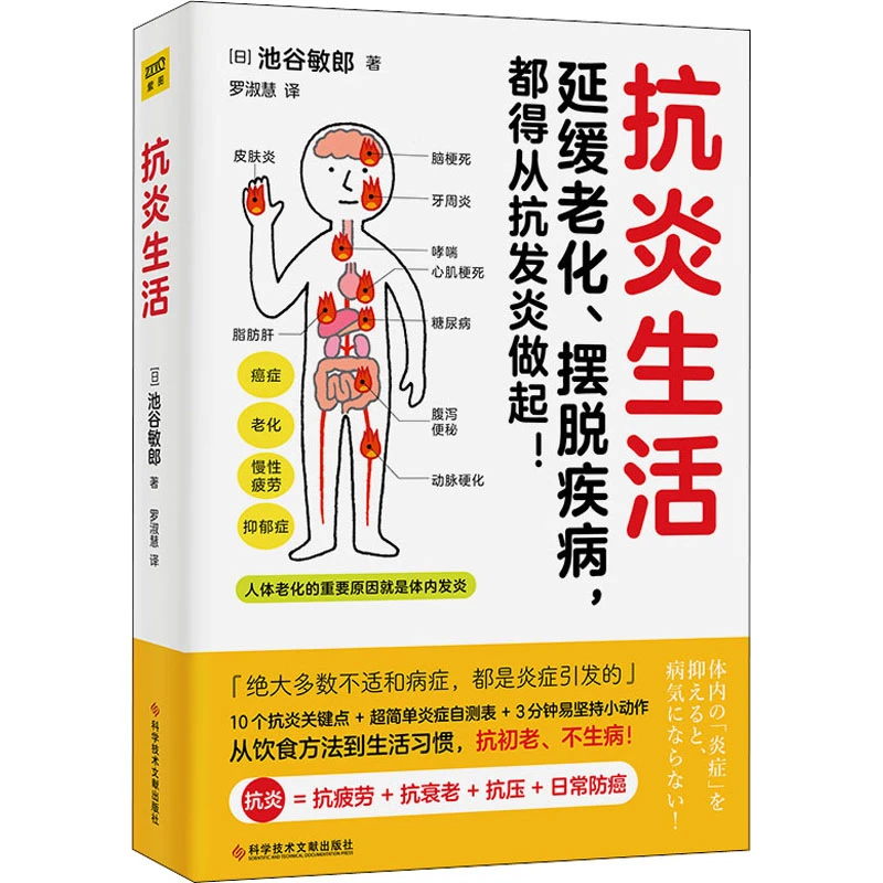 抗炎生活 延缓老化摆脱疾病从抗炎做起 10个抗炎关键点 炎症自测