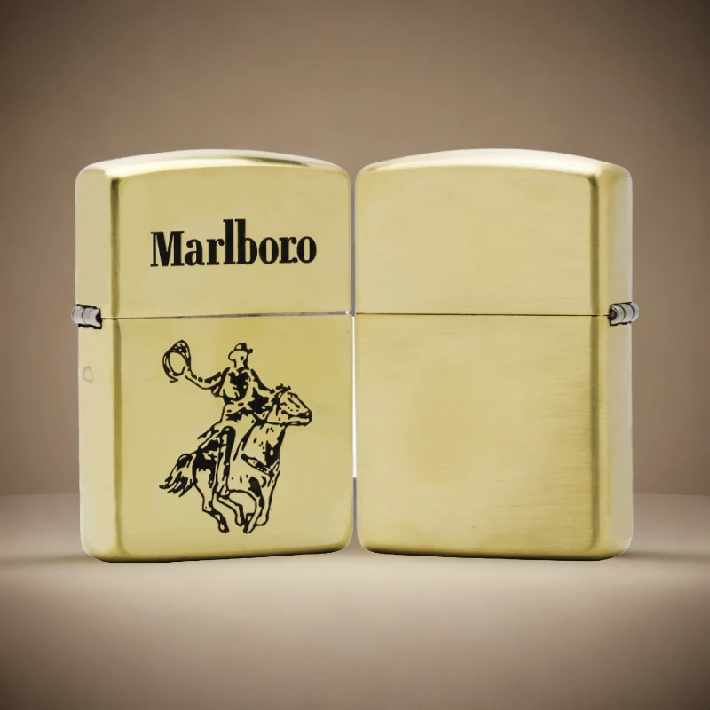 ZIPPO/之宝【万宝路小套索】盔甲防风原装打火机 KF-DK