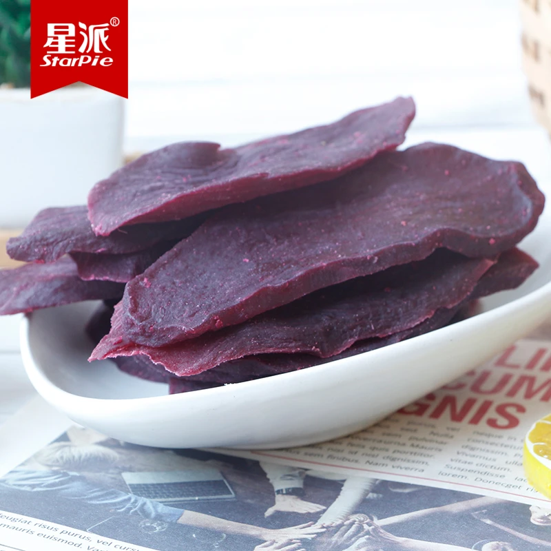 【4包特价】紫薯片零食即食红薯干连城红心地瓜干香甜嚼劲番薯条