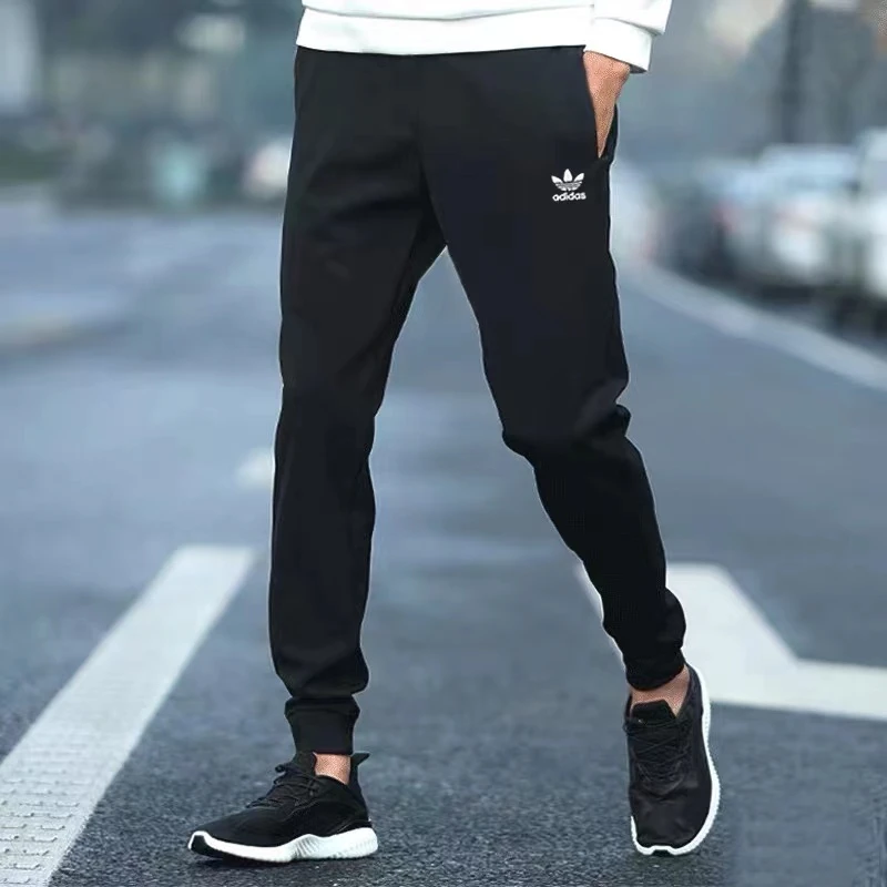 准新品  断码春秋罗马刺绣长裤