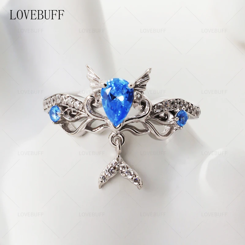 lovebuff游戏同人周边周边同人二创周边人鱼印象鱼尾生日礼物cos