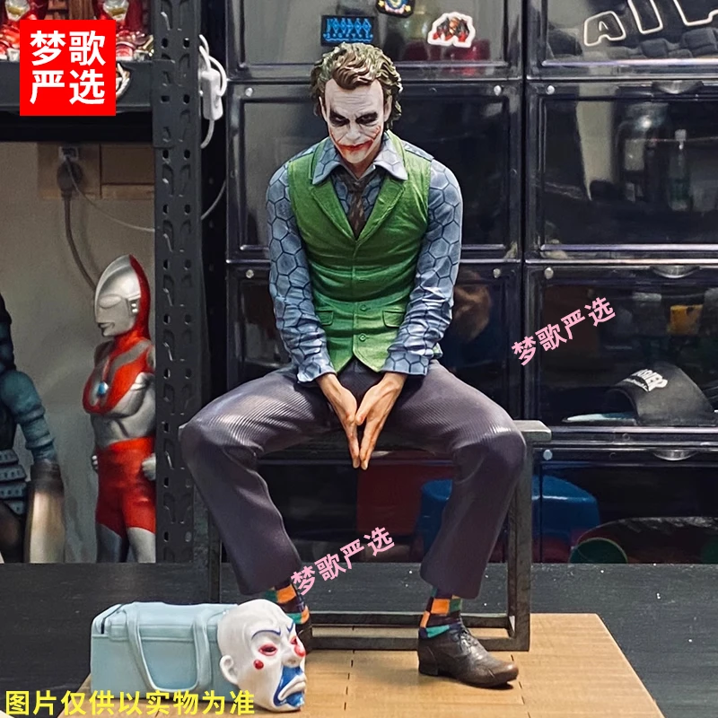 【梦歌严选】JOKER希斯莱杰杰昆小丑坐姿哥谭自杀小队美漫手办摆件
