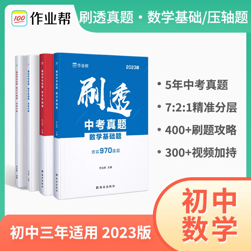 作业帮-2023版刷透中考真题数学基础题压轴题数列复习初二知识点