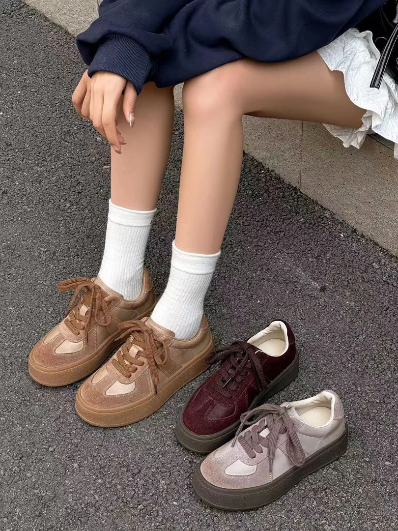 （星款）24280休闲德迅鞋时尚百搭厚底ins低帮韩版