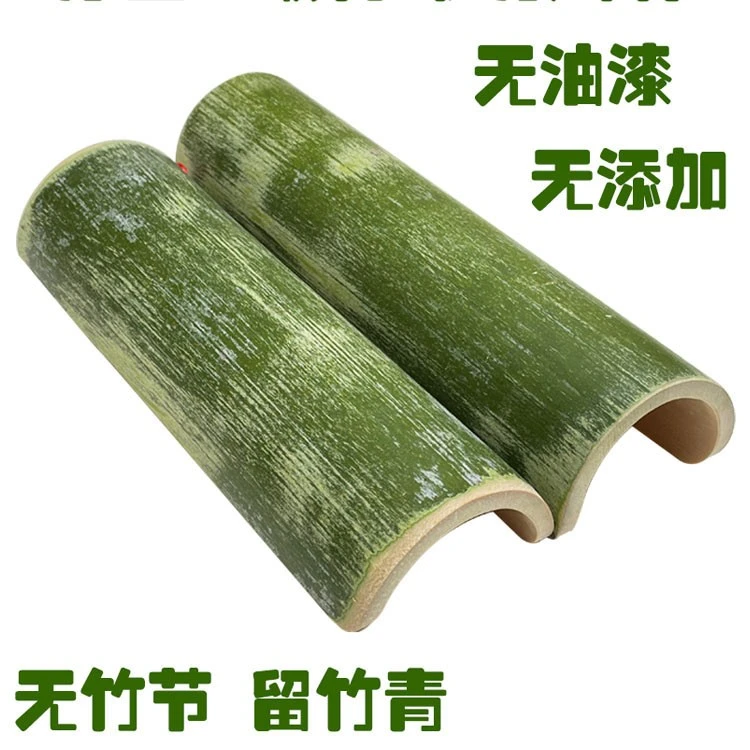 留青天然楠竹颈椎枕竹枕头腰肩颈牵引拉伸修复专用U型硬竹节硬枕