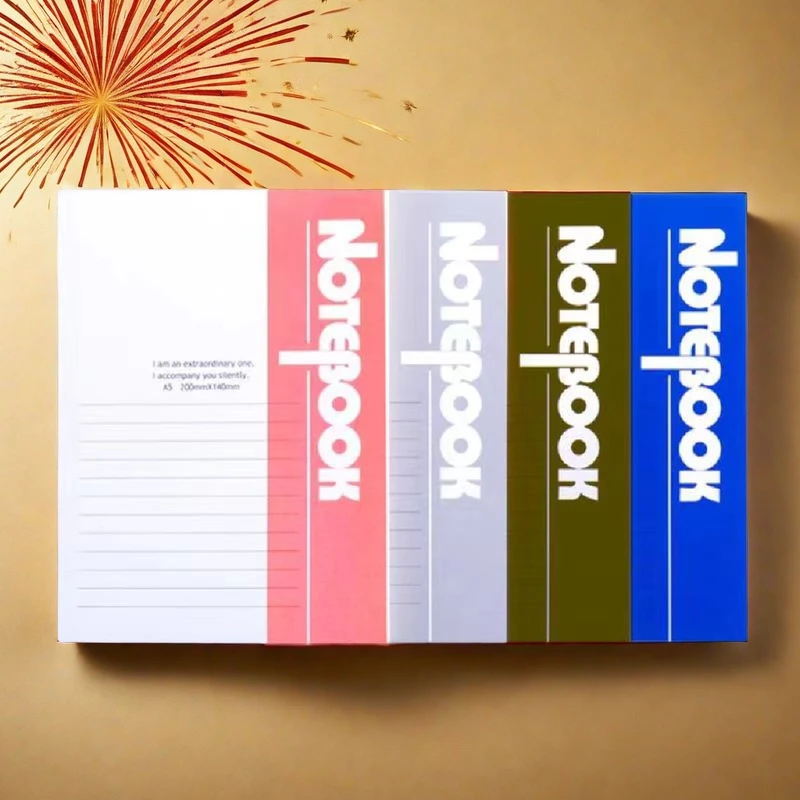 A5本子A5笔记本本子日记本软面抄A5软抄本加厚本练习本记事本4