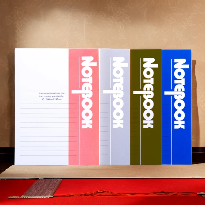A5笔记本子简约学生用文具记事本软抄本A5日记本