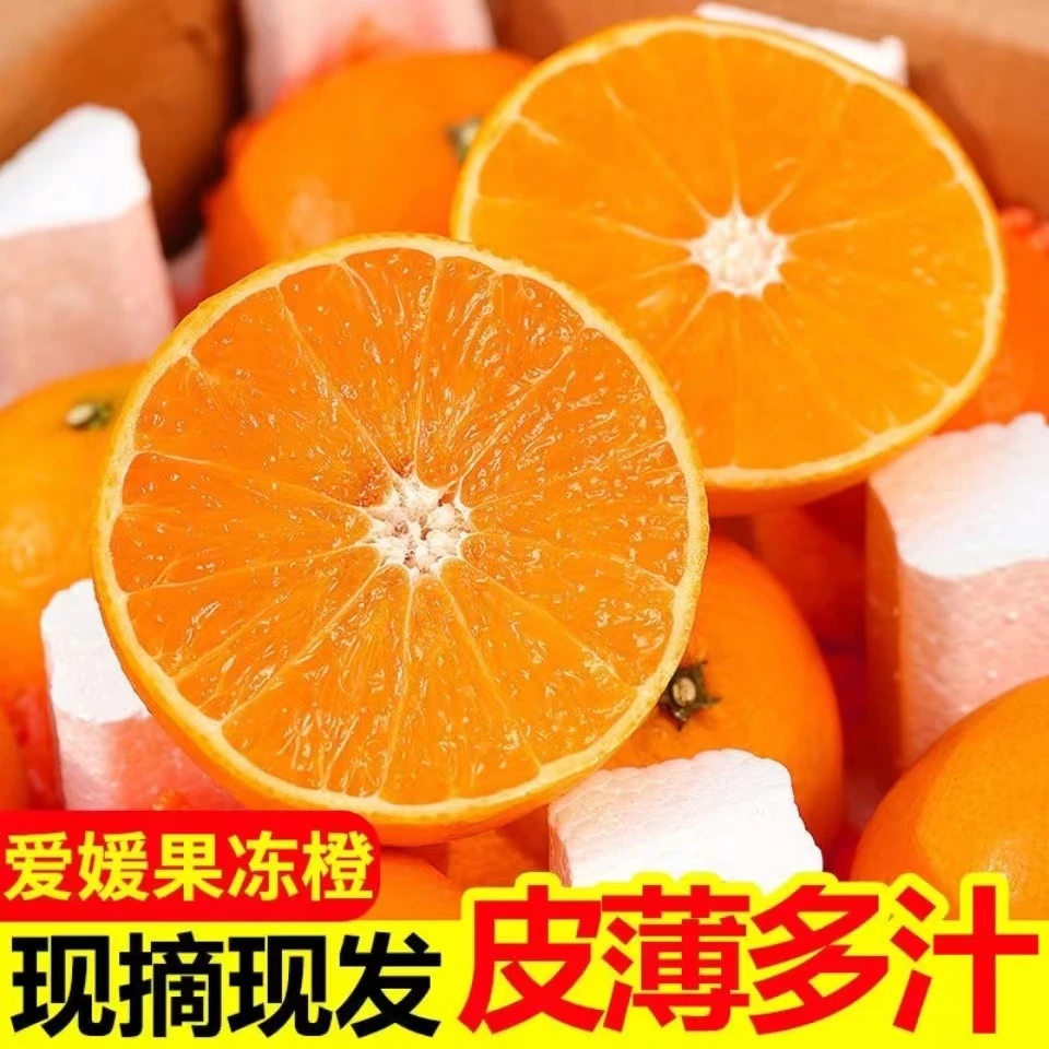 【坏果包赔】正宗爱媛38号果冻橙 四川新鲜现摘当季橙子水果4/5/8斤