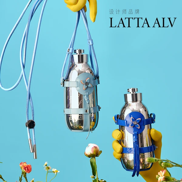 LATTA ALV加冕4号保温杯【品牌直营】高颜值便携网红316材质水杯子
