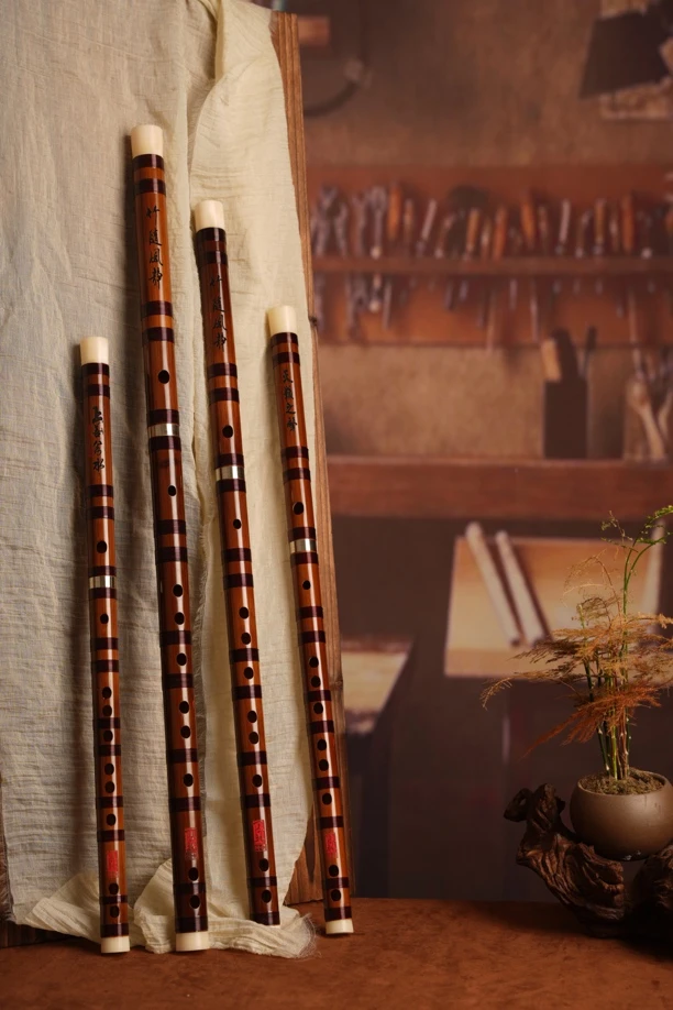 特制四个大字单插专业演奏笛初学EF 儿童g专业笛