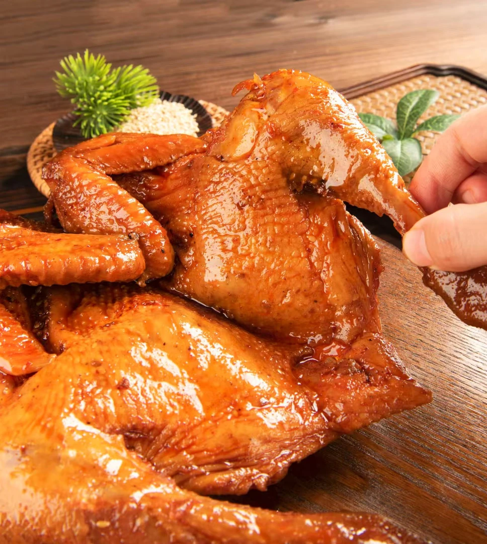 四川自贡盐帮特色香辣手撕鸡鸡肉整只