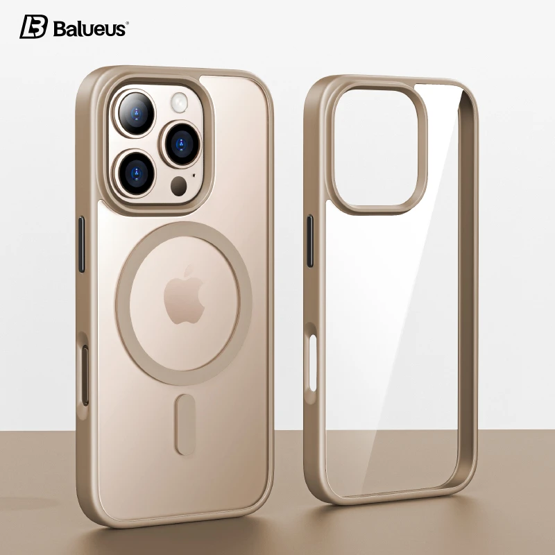 适用苹果16ProMax手机壳iPhone15Pro硅胶透明磁吸14pro全包防摔壳