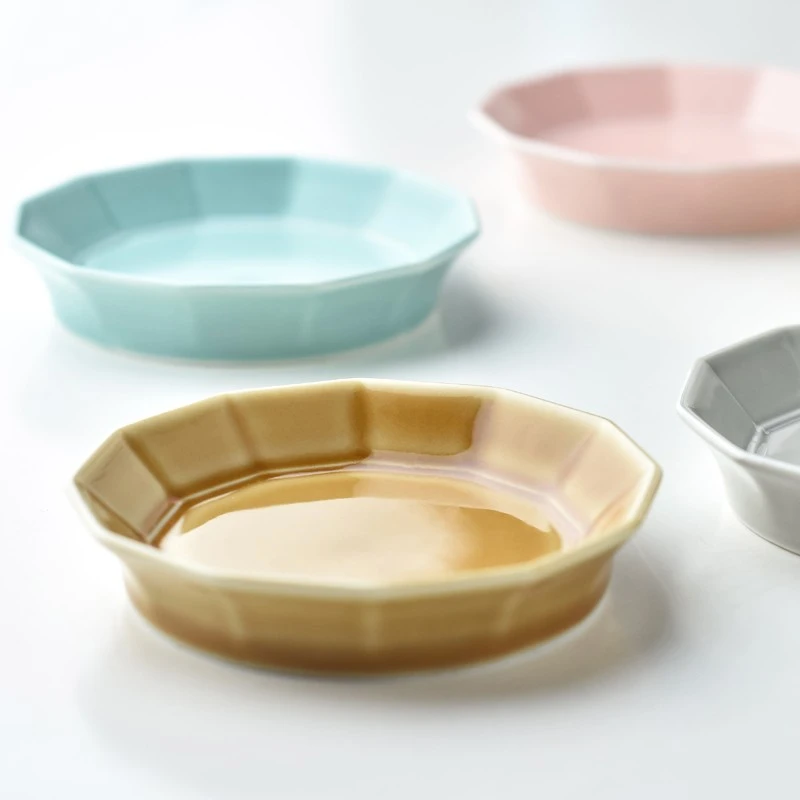 波佐见烧重山陶瓷创意可爱家用商用盘子蘸料调味碟子小吃碟吐骨碟