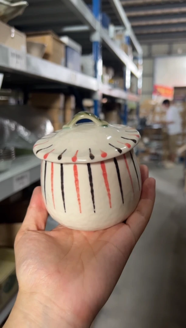【闪购商品】盘二色十草　茶碗蒸し（微瑕）