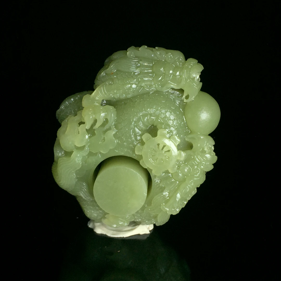 【豫人豫品】天然和田玉吊坠高端珠宝手工精雕挂件毛货定制C3285