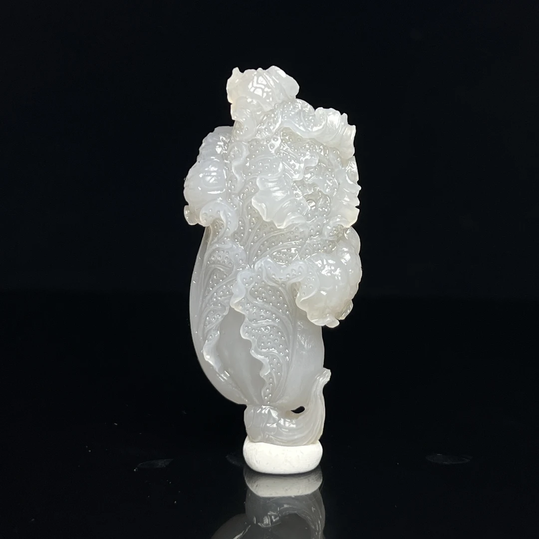 【豫人豫品】天然和田玉吊坠高端珠宝手工精雕挂件毛货定制C2673