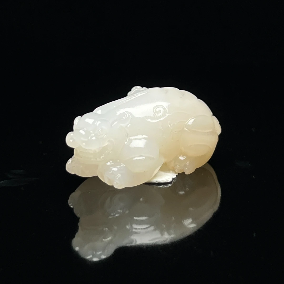 【豫人豫品】天然和田玉吊坠高端珠宝手工精雕挂件毛货定制C2019
