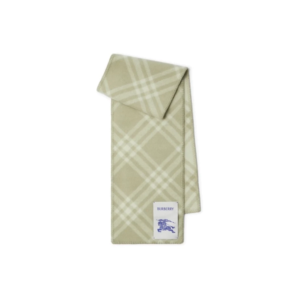 BURBERRY/博柏利字母徽标 绒线围巾 男女同款情侣款
