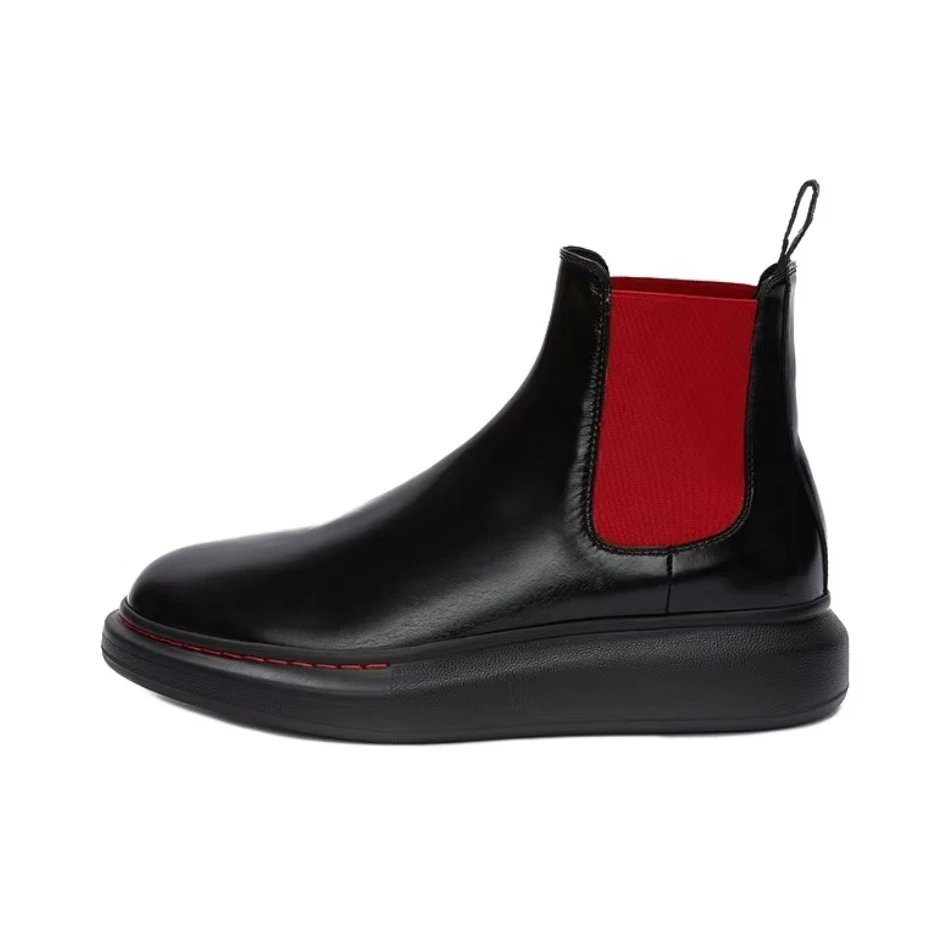 Alexander McQueen/亚历山大·麦昆Hybrid 及踝 切尔西靴子 女款