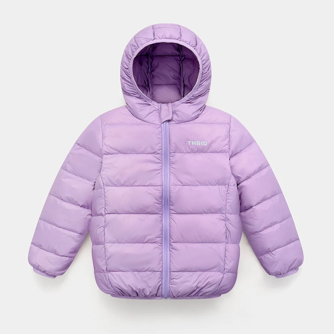 【1】女童羽绒服冬装2024新款洋气儿童90白鸭绒外套冬季中长款上衣