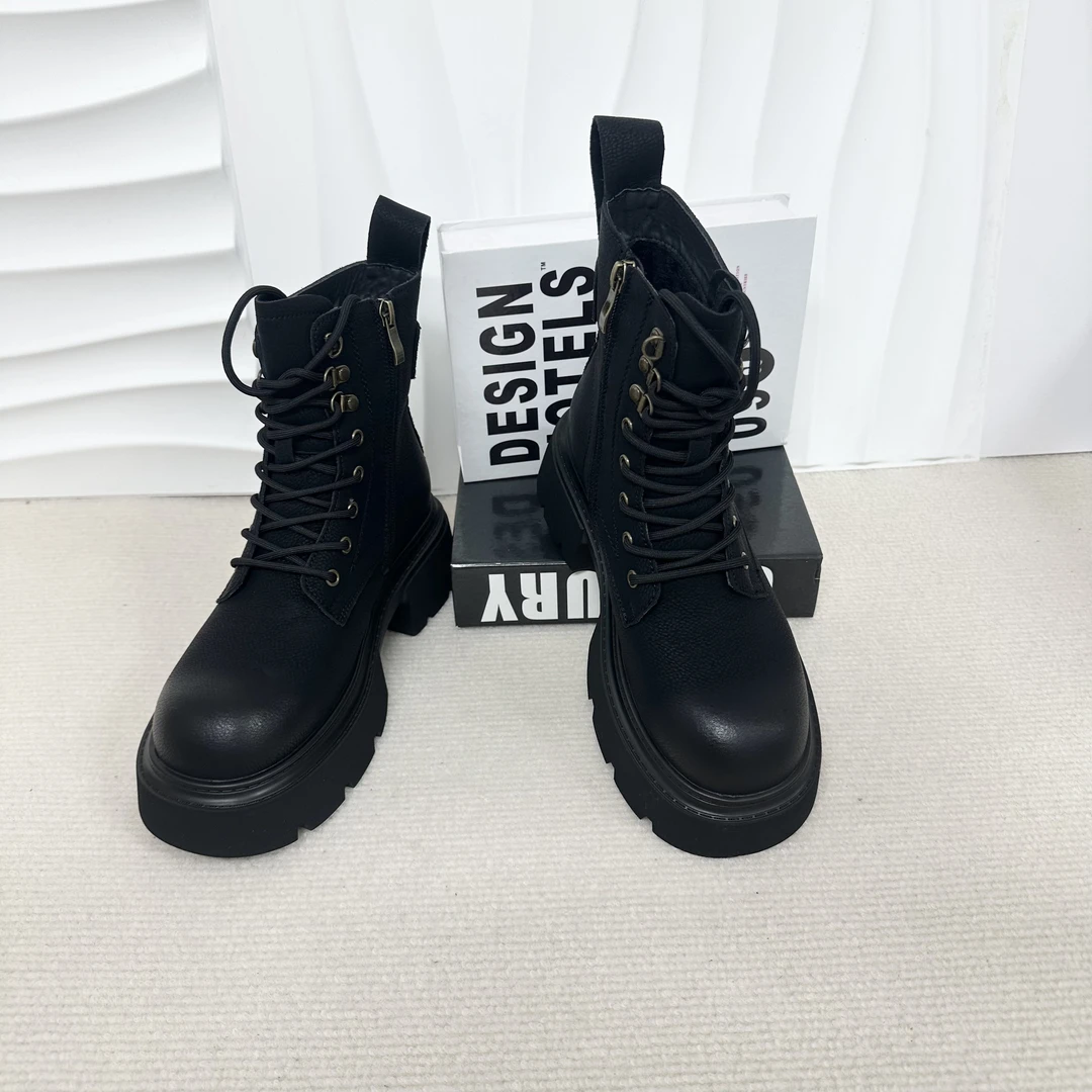 新款气质休闲百搭{大棉}女靴/MZJ/88-195B