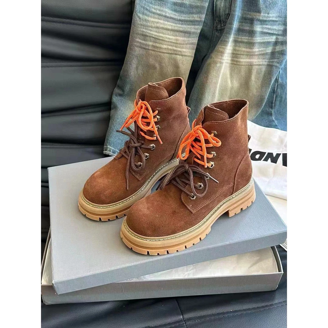 新款气质百搭潮流女款休闲短靴A/AME/7800-1078