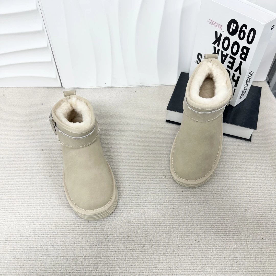 新款气质休闲百搭女士{羊毛}雪地靴A/LD/1918