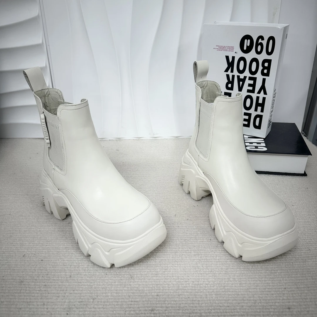 【与然良品】YR911爆款百搭时尚休闲{大棉}烟筒靴D