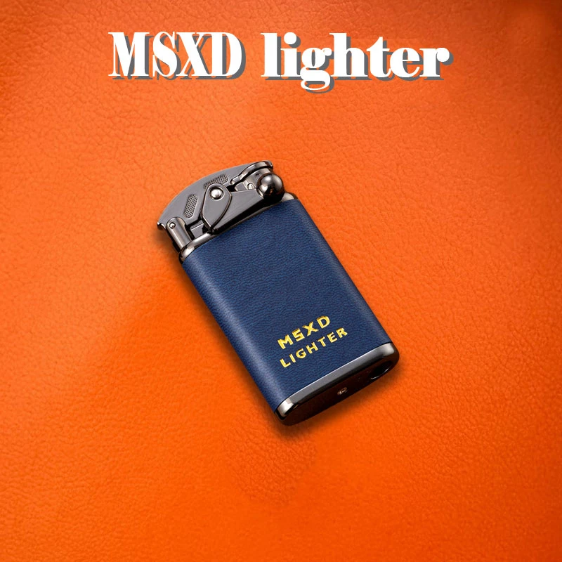 【高端男士】网红同款充气打火机个性防风火焰创意摇臂点火送对象潮